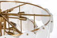 Elegant Lighting - 1010D32SG-11ST - 21 Light Chandelier - Charlotte - Satin Gold