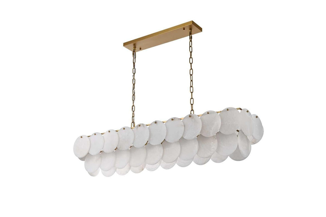 Elegant Lighting - 1010D48SG-11ST - 20 Light Chandelier - Charlotte - Satin Gold