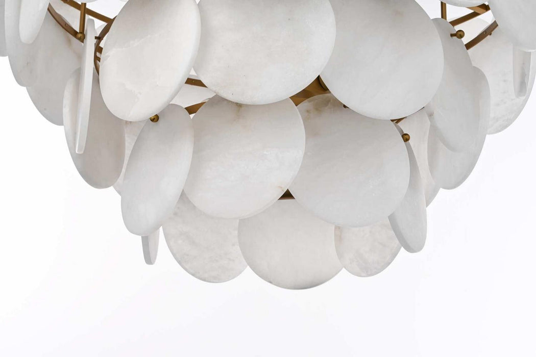 Elegant Lighting - 1010G30SG-11ST - 21 Light Chandelier - Charlotte - Satin Gold