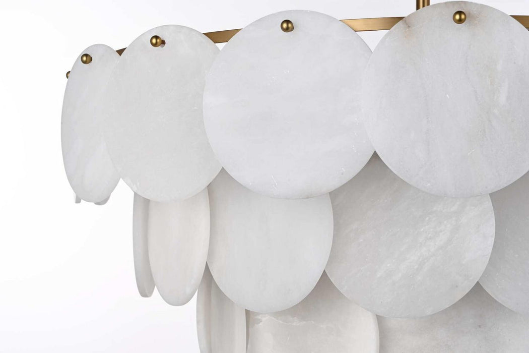 Elegant Lighting - 1010G30SG-11ST - 21 Light Chandelier - Charlotte - Satin Gold