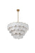 Elegant Lighting - 1010G30SG-11ST - 21 Light Chandelier - Charlotte - Satin Gold