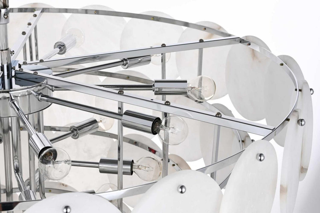 Elegant Lighting - 1010G36C-11ST - 29 Light Chandelier - Charlotte - Chrome
