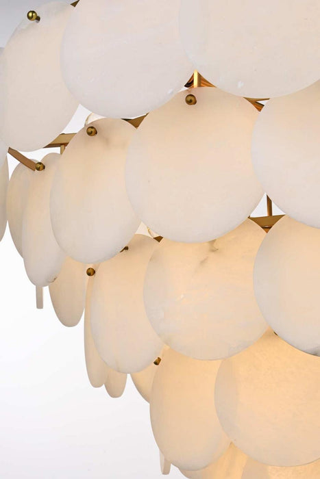 Elegant Lighting - 1010G36SG-11ST - 29 Light Chandelier - Charlotte - Satin Gold