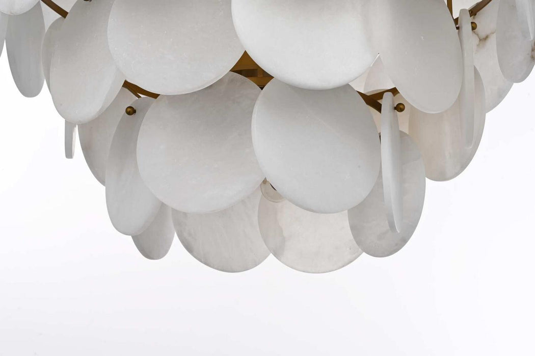 Elegant Lighting - 1010G36SG-11ST - 29 Light Chandelier - Charlotte - Satin Gold