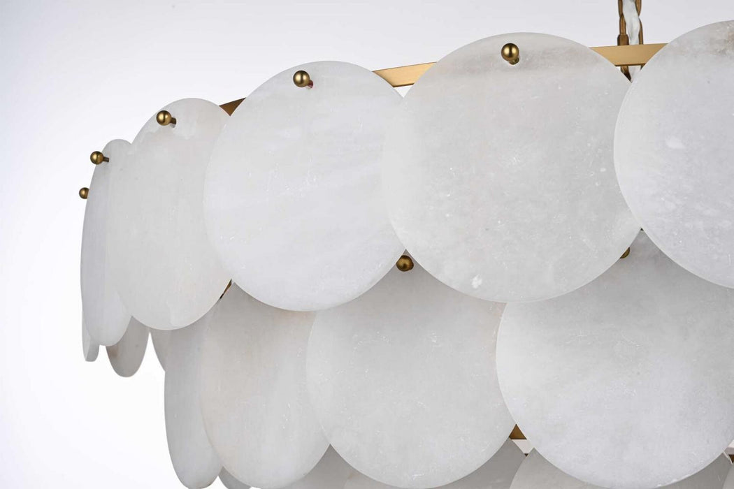 Elegant Lighting - 1010G36SG-11ST - 29 Light Chandelier - Charlotte - Satin Gold