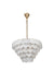 Elegant Lighting - 1010G36SG-11ST - 29 Light Chandelier - Charlotte - Satin Gold