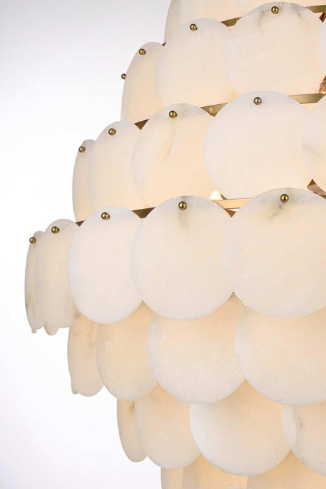 Elegant Lighting - 1010G42SG-11ST - 66 Light Chandelier - Charlotte - Satin Gold