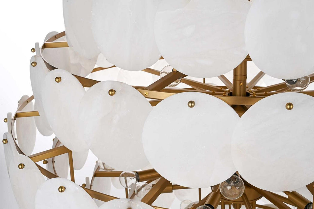 Elegant Lighting - 1010G42SG-11ST - 66 Light Chandelier - Charlotte - Satin Gold