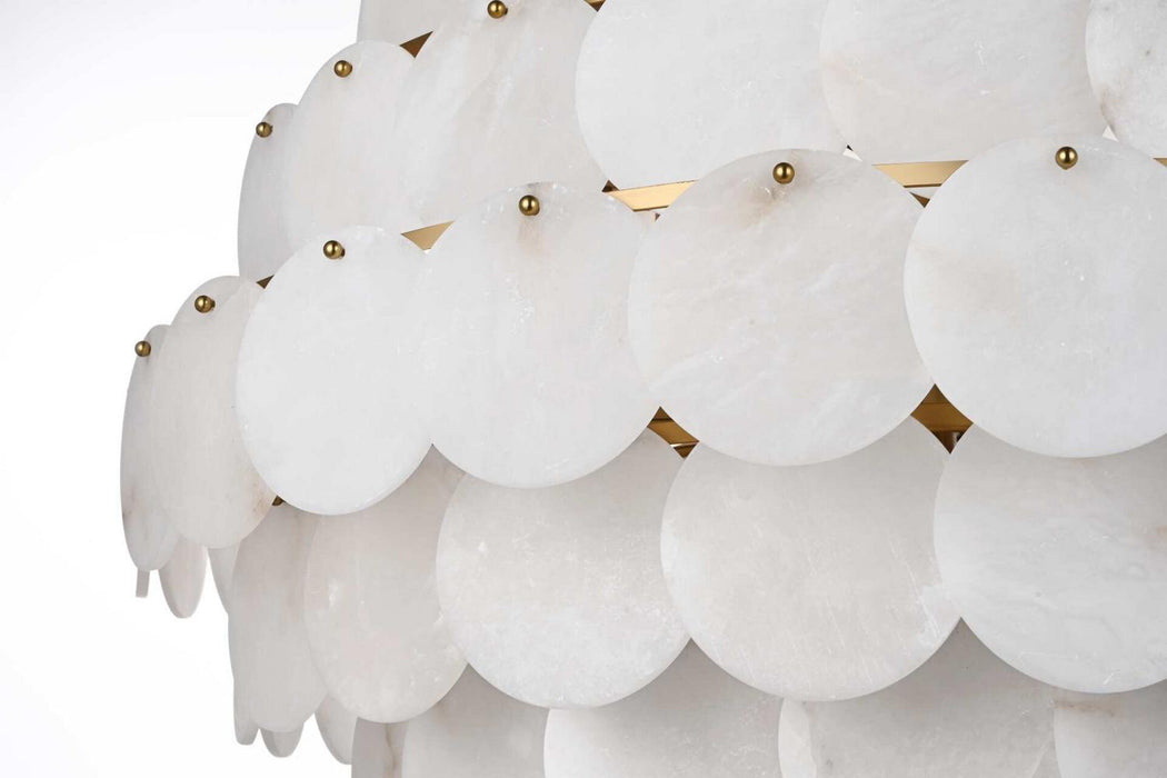 Elegant Lighting - 1010G42SG-11ST - 66 Light Chandelier - Charlotte - Satin Gold