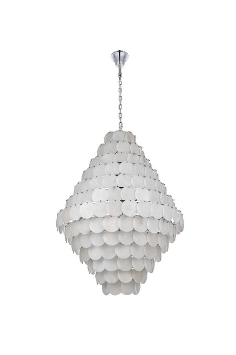 Elegant Lighting - 1010G48C-11ST - 90 Light Chandelier - Charlotte - Chrome