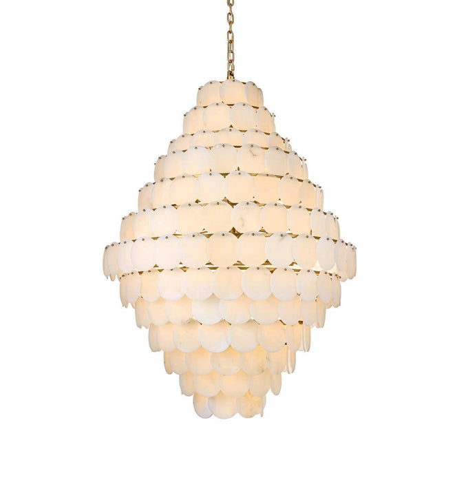 Elegant Lighting - 1010G48SG-11ST - 90 Light Chandelier - Charlotte - Satin Gold