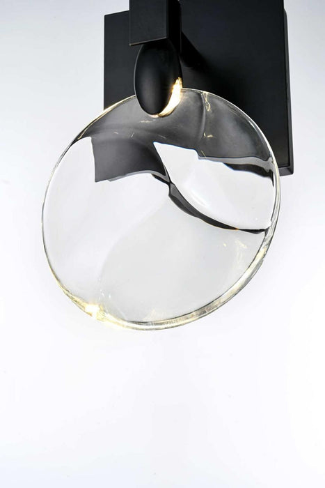 Elegant Lighting - 1012W6BK-01CR - LED Wall Sconce - Avery - Black