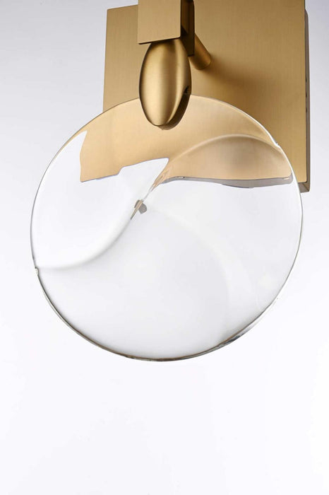 Elegant Lighting - 1012W6SG-01CR - LED Wall Sconce - Avery - Satin Gold