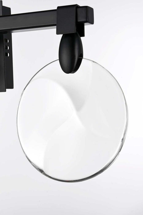 Elegant Lighting - 1012W22BK-01CR - LED Wall Sconce - Avery - Black