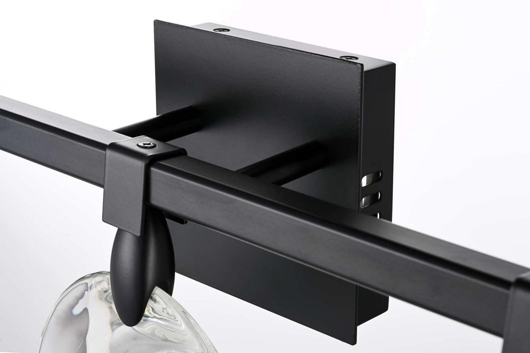 Elegant Lighting - 1012W22BK-01CR - LED Wall Sconce - Avery - Black