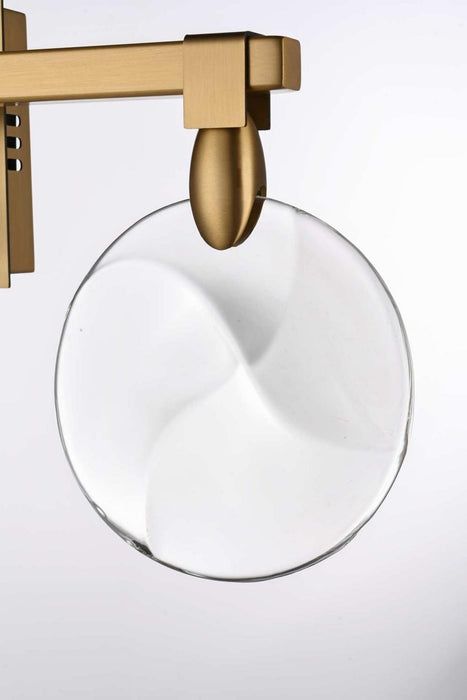Elegant Lighting - 1012W22SG-01CR - LED Wall Sconce - Avery - Satin Gold