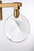 Elegant Lighting - 1012W22SG-01CR - LED Wall Sconce - Avery - Satin Gold