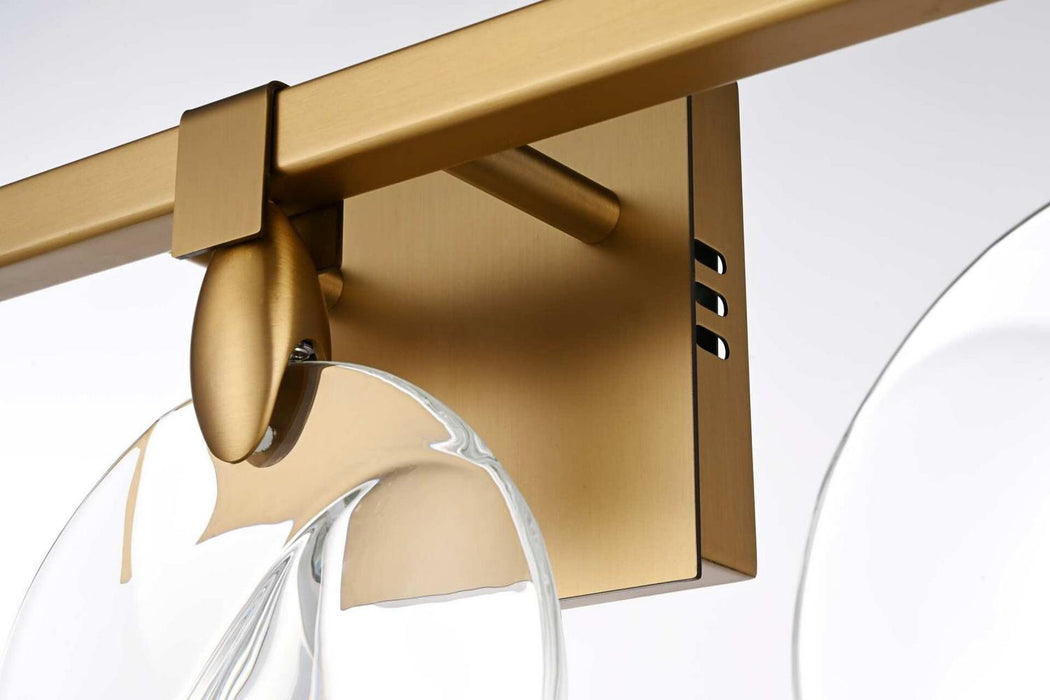 Elegant Lighting - 1012W22SG-01CR - LED Wall Sconce - Avery - Satin Gold