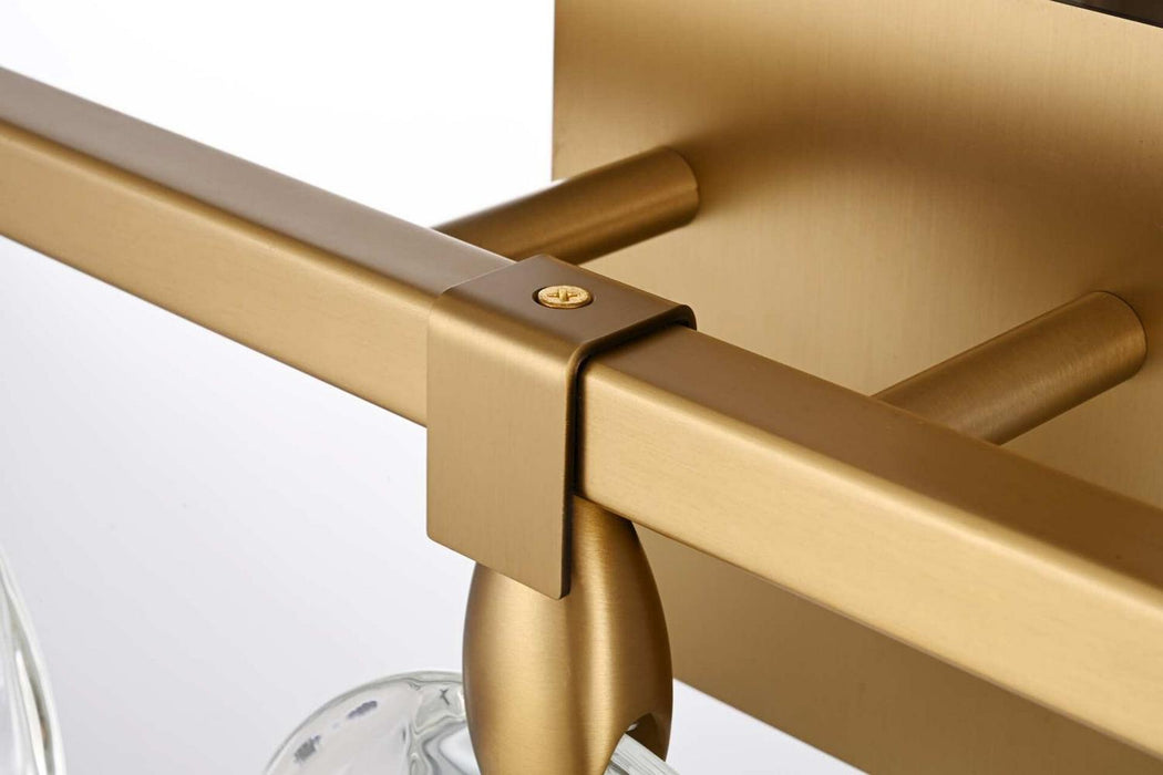 Elegant Lighting - 1012W22SG-01CR - LED Wall Sconce - Avery - Satin Gold
