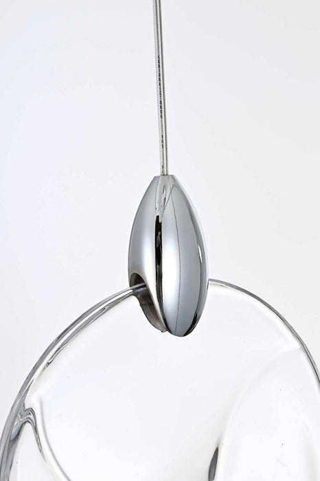 Elegant Lighting - 1012D6C-01CR - LED Pendant - Avery - Chrome