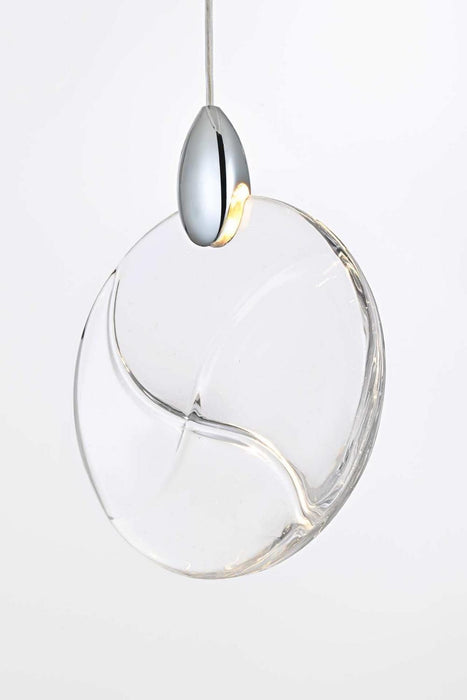 Elegant Lighting - 1012D6C-01CR - LED Pendant - Avery - Chrome