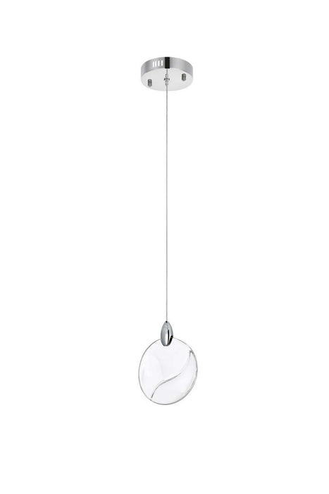 Elegant Lighting - 1012D6C-01CR - LED Pendant - Avery - Chrome
