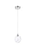 Elegant Lighting - 1012D6C-01CR - LED Pendant - Avery - Chrome