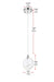 Elegant Lighting - 1012D6C-01CR - LED Pendant - Avery - Chrome