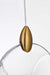 Elegant Lighting - 1012D6SG-01CR - LED Pendant - Avery - Satin Gold