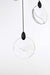Elegant Lighting - 1012D12BK-01CR - LED Pendant - Avery - Black