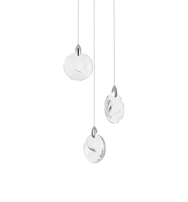 Elegant Lighting - 1012D12C-01CR - LED Pendant - Avery - Chrome