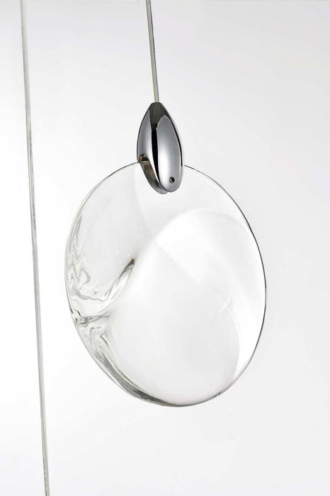 Elegant Lighting - 1012D12C-01CR - LED Pendant - Avery - Chrome