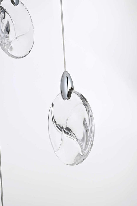 Elegant Lighting - 1012D12C-01CR - LED Pendant - Avery - Chrome