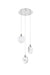 Elegant Lighting - 1012D12C-01CR - LED Pendant - Avery - Chrome
