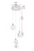 Elegant Lighting - 1012D12C-01CR - LED Pendant - Avery - Chrome
