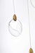 Elegant Lighting - 1012D12SG-01CR - LED Pendant - Avery - Satin Gold