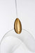 Elegant Lighting - 1012D12SG-01CR - LED Pendant - Avery - Satin Gold