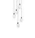 Elegant Lighting - 1012D16BK-01CR - LED Pendant - Avery - Black