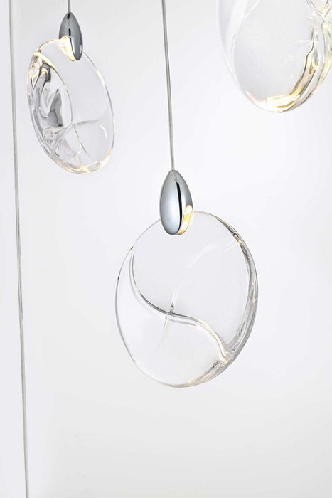 Elegant Lighting - 1012D16C-01CR - LED Pendant - Avery - Chrome