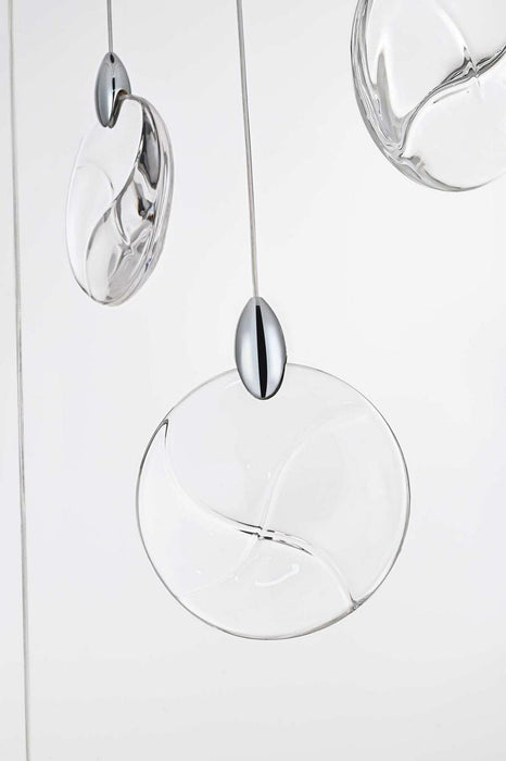 Elegant Lighting - 1012D16C-01CR - LED Pendant - Avery - Chrome