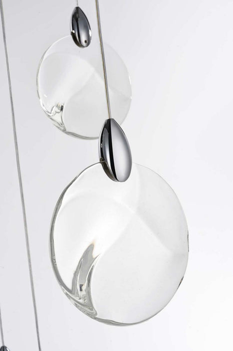 Elegant Lighting - 1012D16C-01CR - LED Pendant - Avery - Chrome