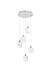 Elegant Lighting - 1012D16C-01CR - LED Pendant - Avery - Chrome