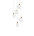 Elegant Lighting - 1012D16SG-01CR - LED Pendant - Avery - Satin Gold
