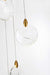 Elegant Lighting - 1012D16SG-01CR - LED Pendant - Avery - Satin Gold