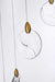 Elegant Lighting - 1012D16SG-01CR - LED Pendant - Avery - Satin Gold