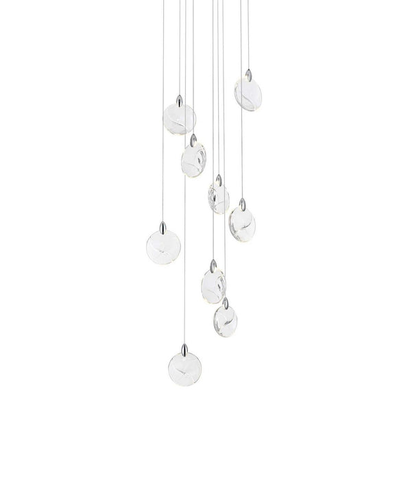 Elegant Lighting - 1012D20C-01CR - LED Pendant - Avery - Chrome