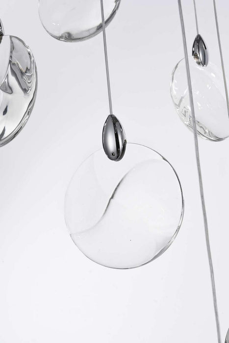 Elegant Lighting - 1012D20C-01CR - LED Pendant - Avery - Chrome
