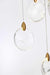 Elegant Lighting - 1012D20SG-01CR - LED Pendant - Avery - Satin Gold