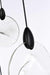 Elegant Lighting - 1012D24BK-01CR - LED Pendant - Avery - Black