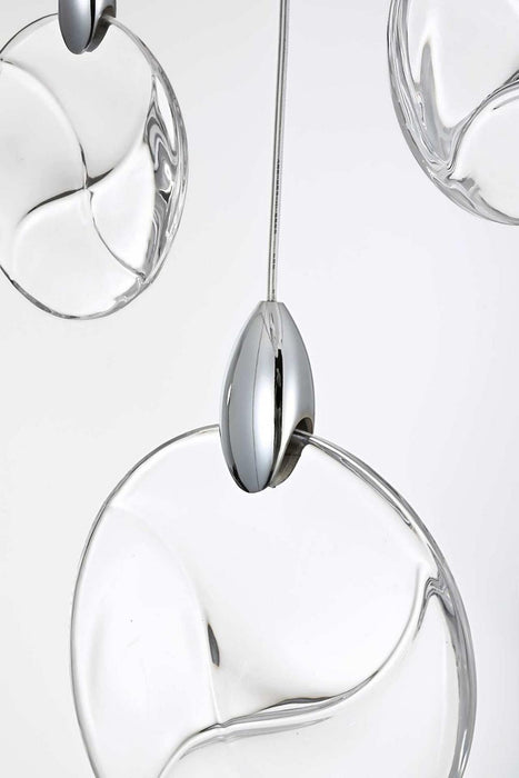 Elegant Lighting - 1012D24C-01CR - LED Pendant - Avery - Chrome
